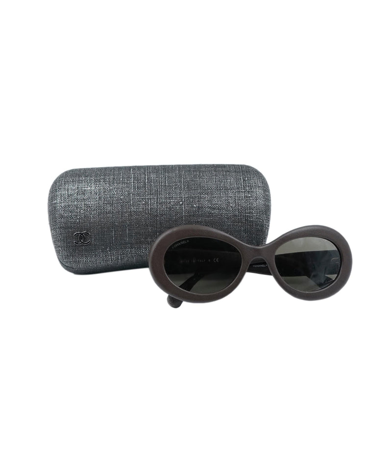 Chanel Leather Sunglasses with case AWL4621