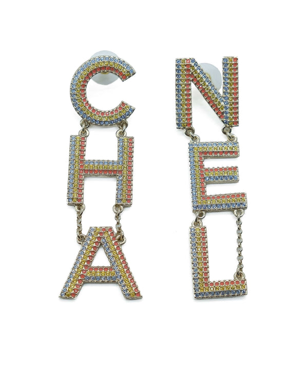 Chanel Chanel Letters Earrings REC1169