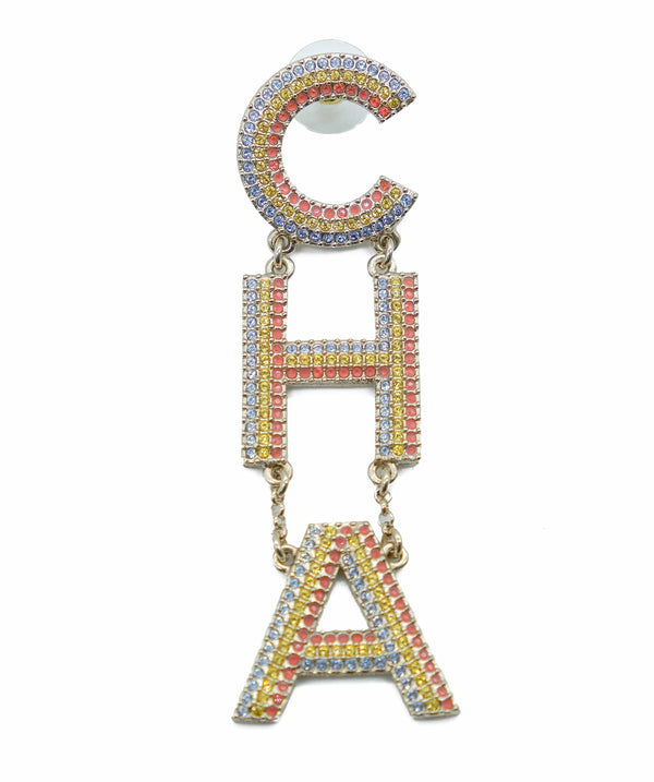 Chanel Chanel Letters Earrings REC1169