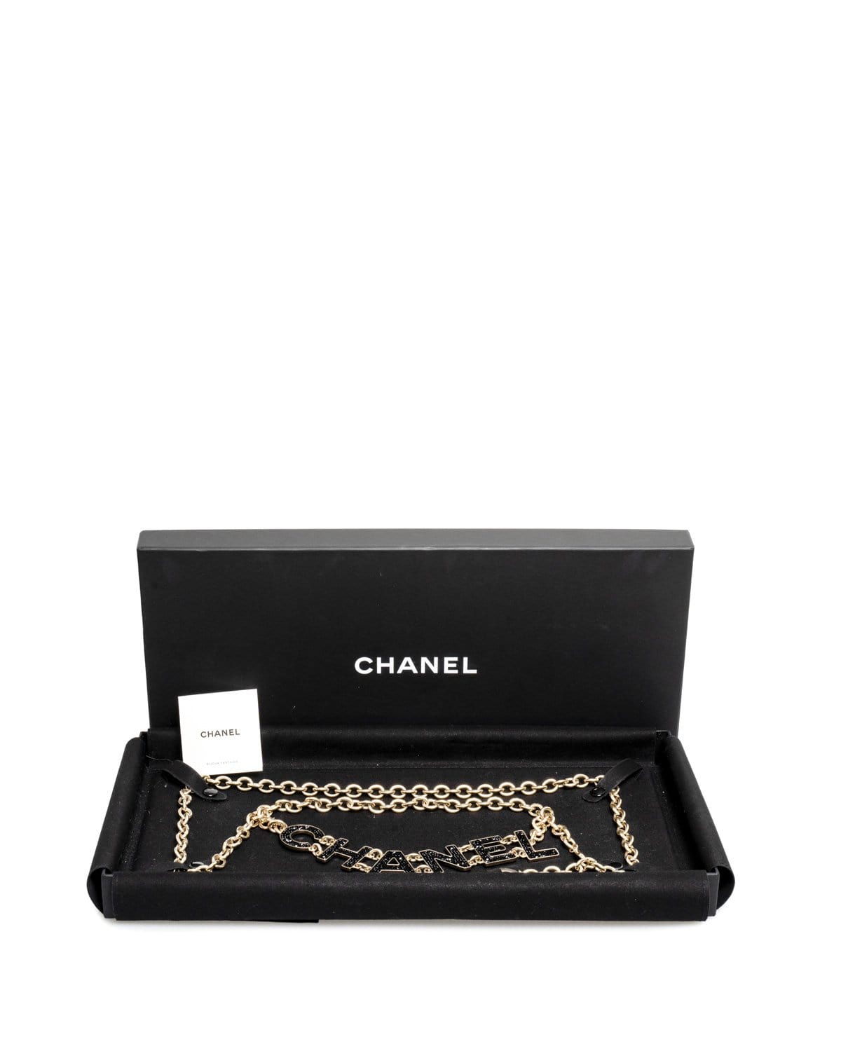 Chanel Chanel Logo Crystal Belt - ADL1605