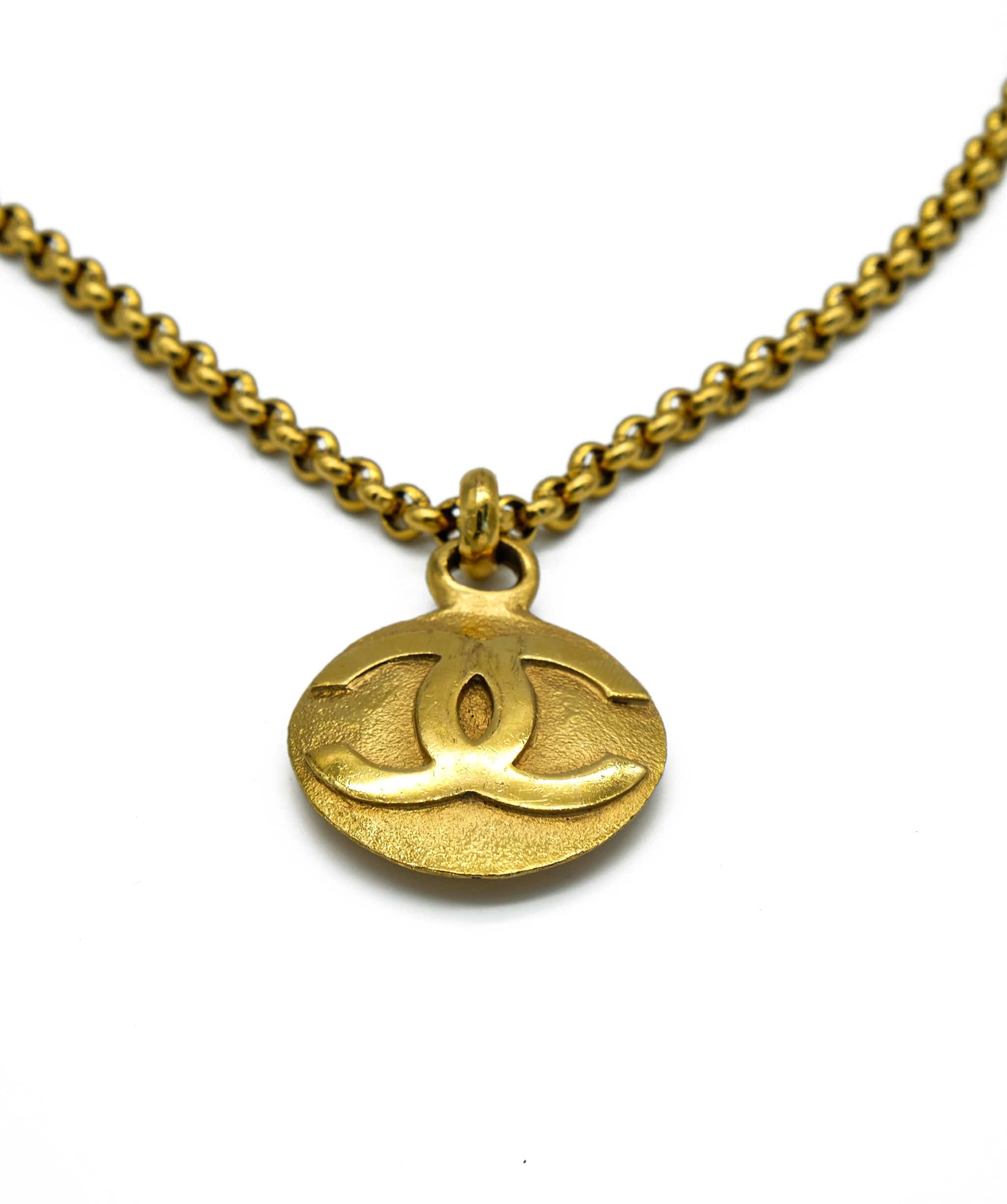 Chanel Chanel Medallion 24K Pendant RJL1846