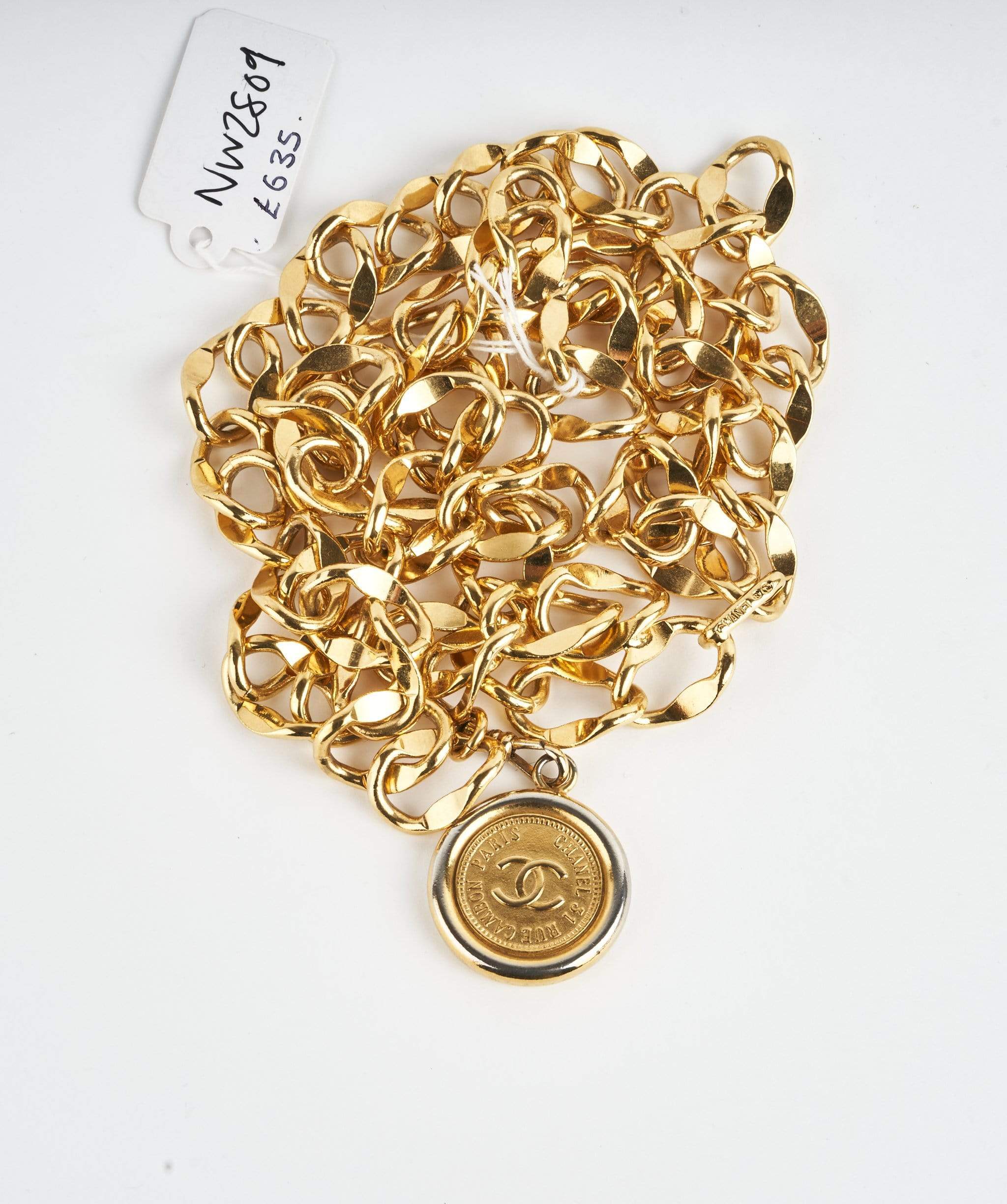 Chanel Chanel Medallion Chain Belt