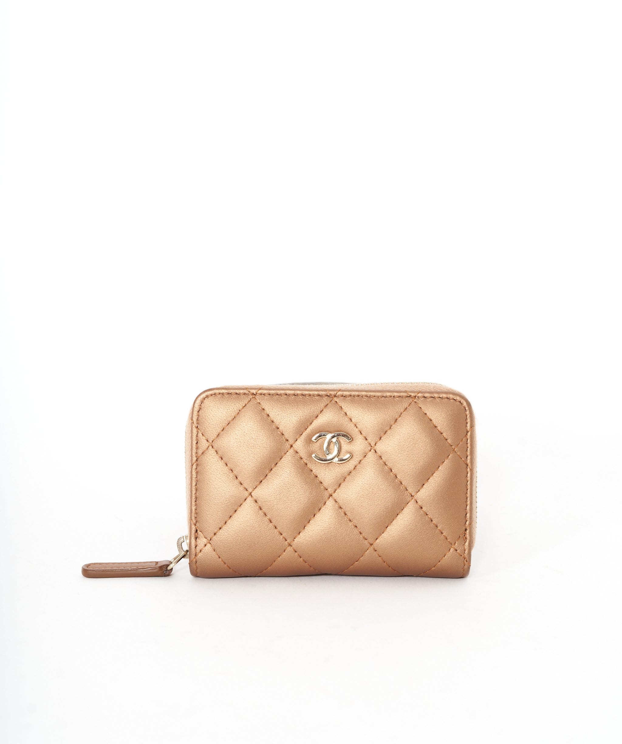 Chanel Chanel Metallic Bronze Mini Purse