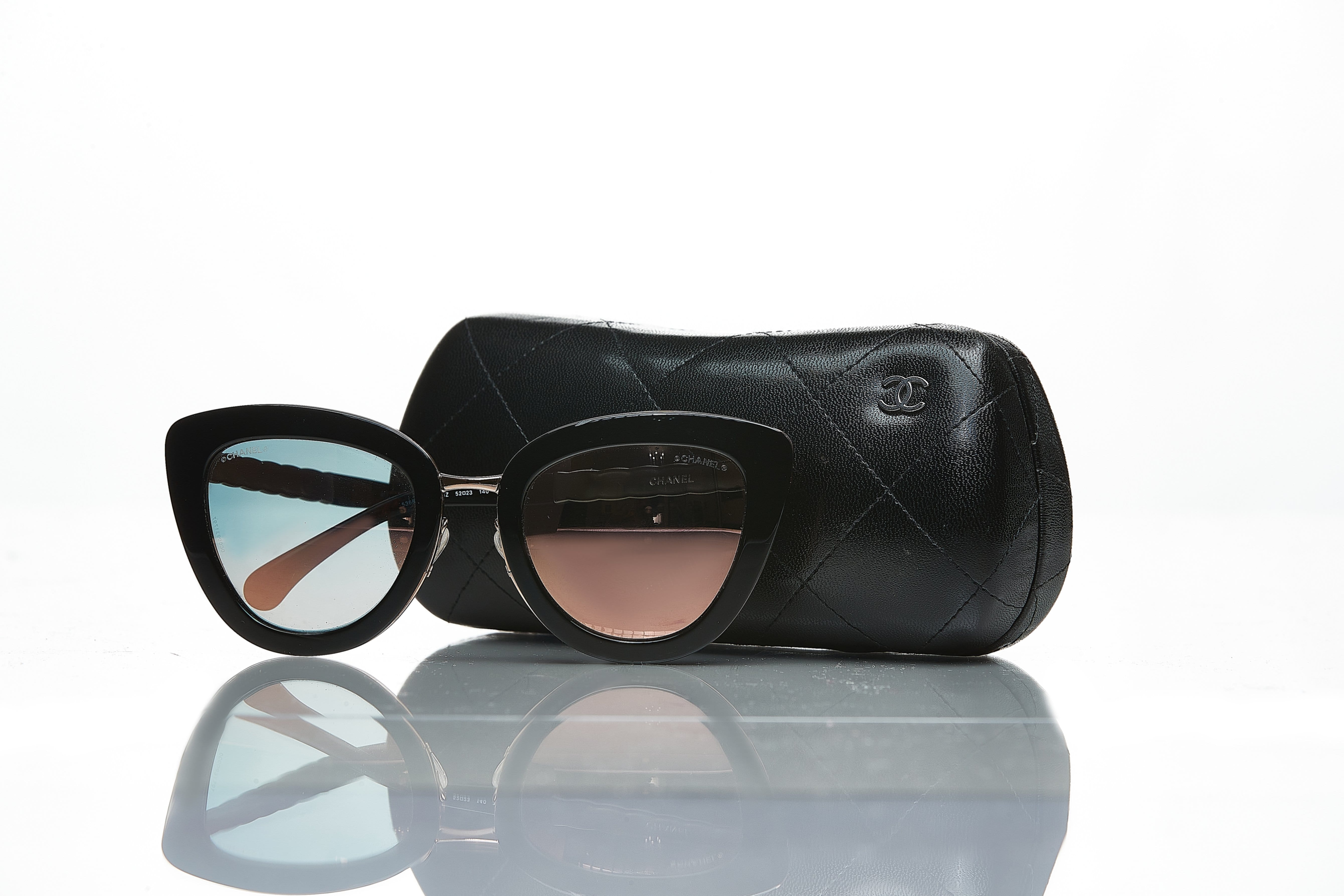 Chanel Chanel Mirror Cat Eye Sunglasses