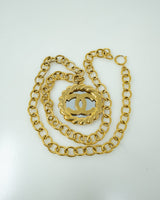 Chanel Chanel Mirror CC Two Tone Large Necklace - ASL2507