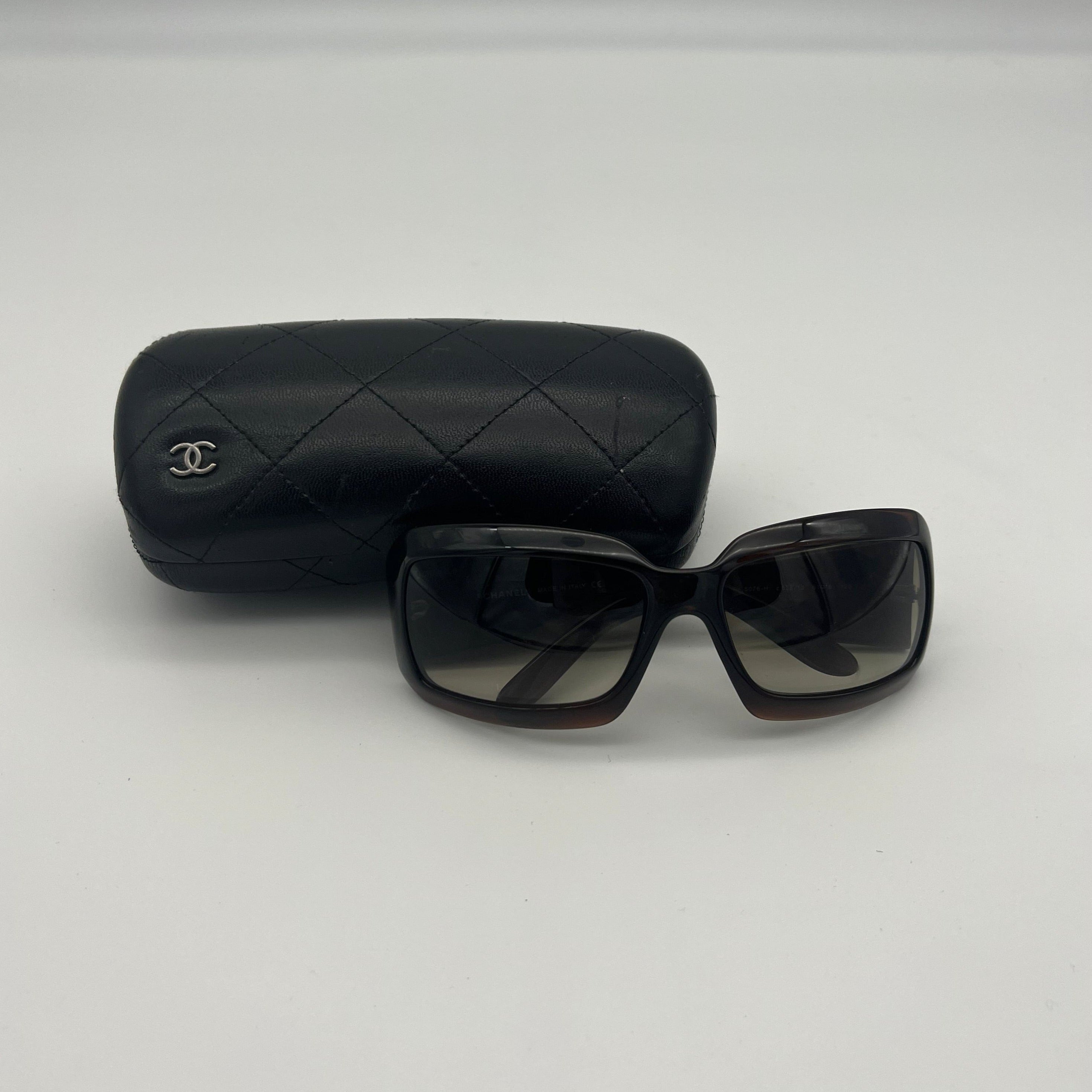 CHANEL Studded CC Sunglasses 5099 Black 1186448
