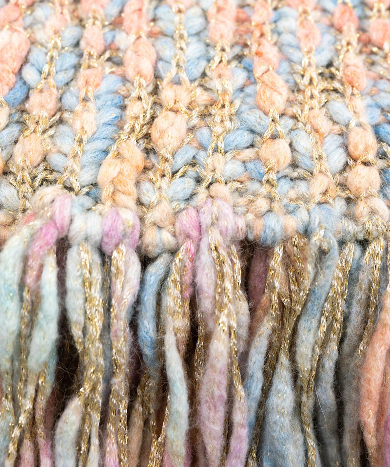 Chanel chanel multi coloured knit scarf ALC0087