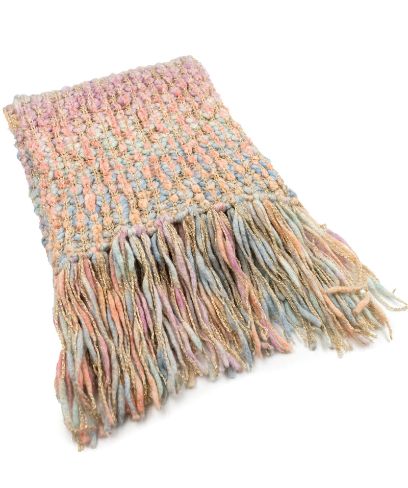 Chanel multi coloured knit scarf ALC0087 – LuxuryPromise