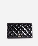 Chanel Chanel Patent Bi-fold wallet