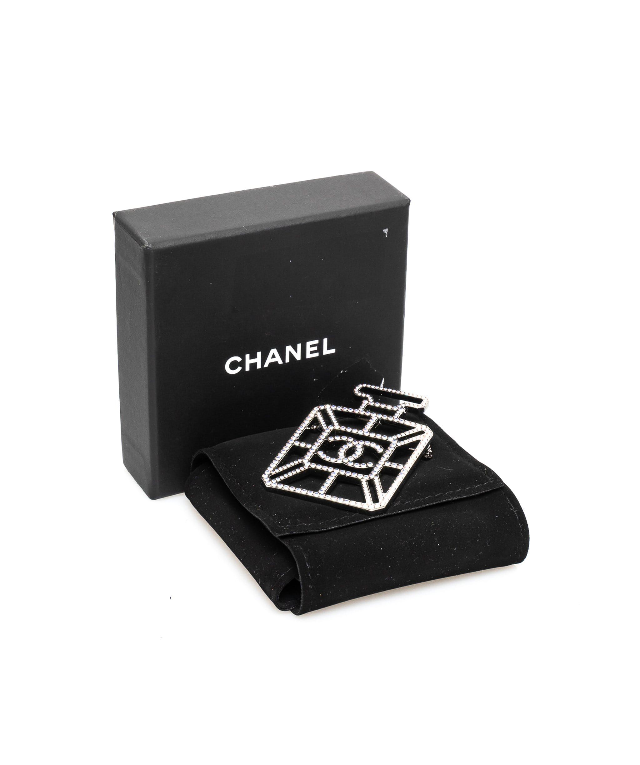 Chanel Chanel Perfume Bottle Brooch MW1484