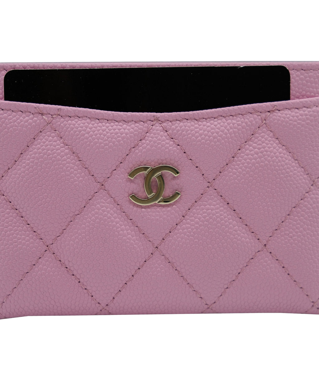 CHANEL, Accessories, Chanel Card Holder 22c Pink