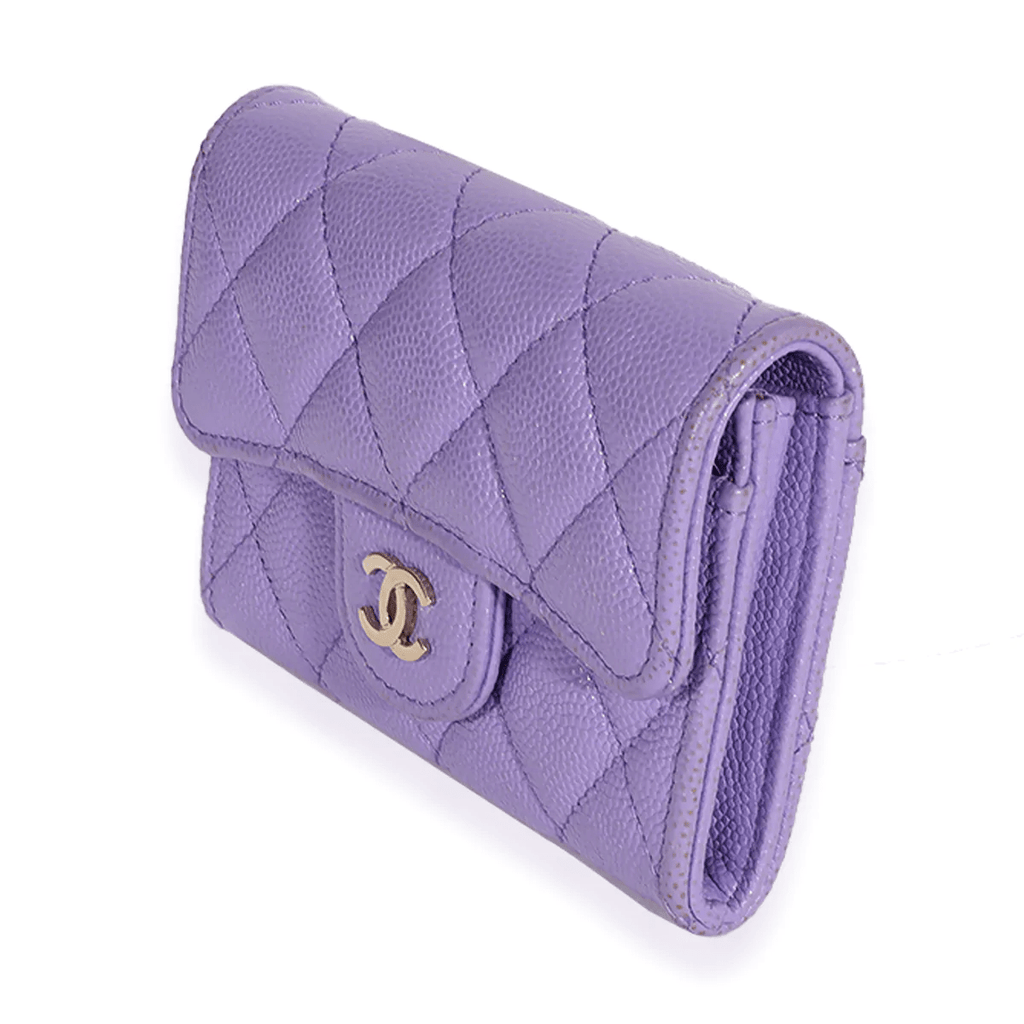 Chanel 20S Purple Classic Cardholders 
