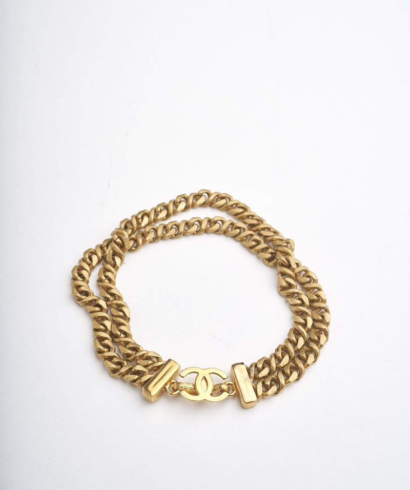Chanel Chanel Rare Gold Chain CC Bracelet