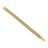 Chanel Chanel Rare Gold Chain CC Bracelet GLJ0JCHCB003