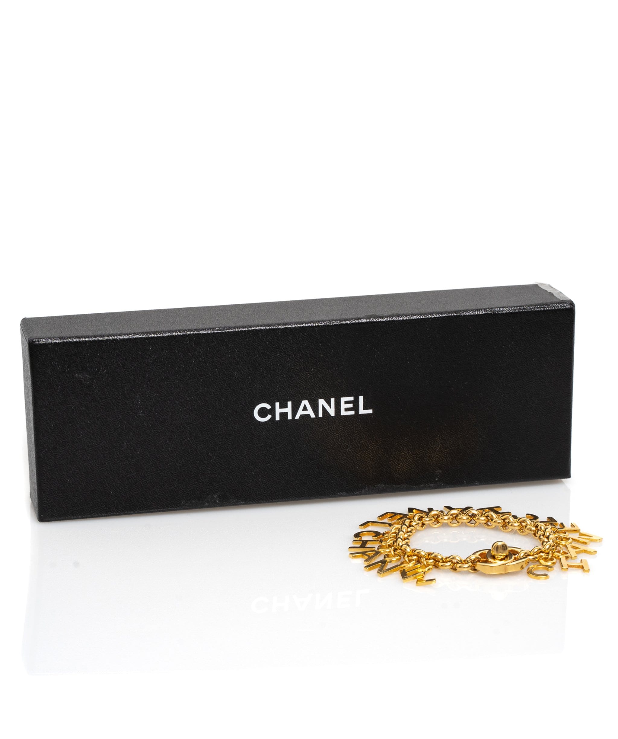 Chanel Chanel Rare Vintage Letter Charm Bracelet - AWL1601