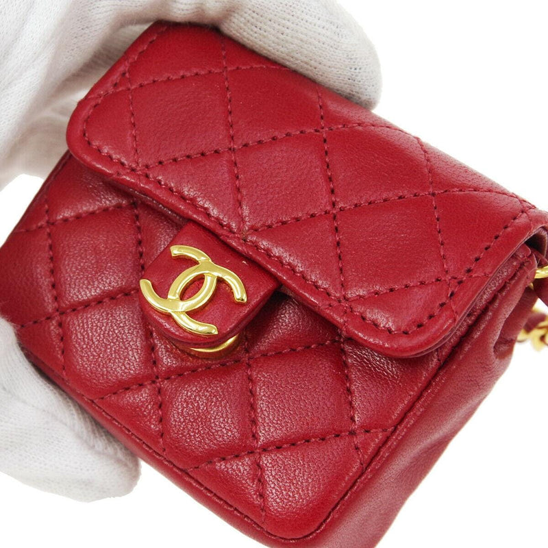 Chanel Red Belt Bag