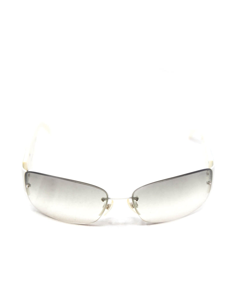 Chanel Rhinestone Sunglasses White ASL3798 – LuxuryPromise
