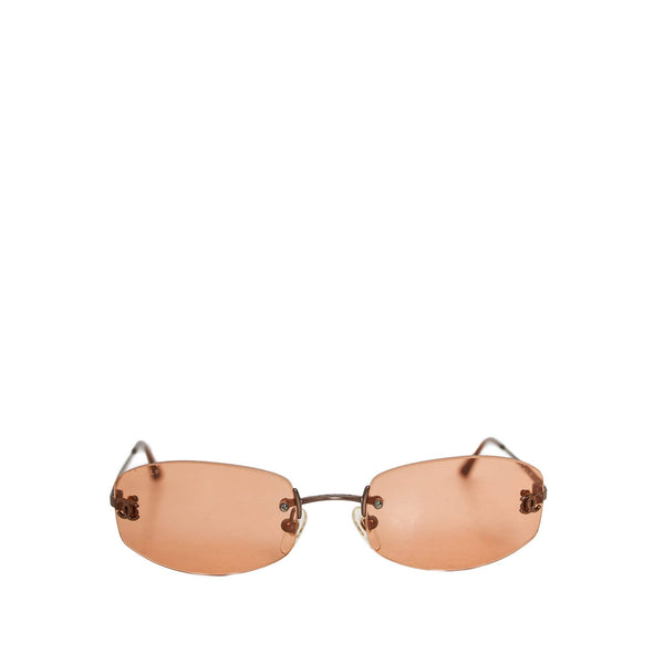 Chanel Rimless Brown Tinted Sunglasses - AWL1309 – LuxuryPromise
