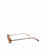 Chanel Chanel Rimless Brown Tinted Sunglasses - AWL1309