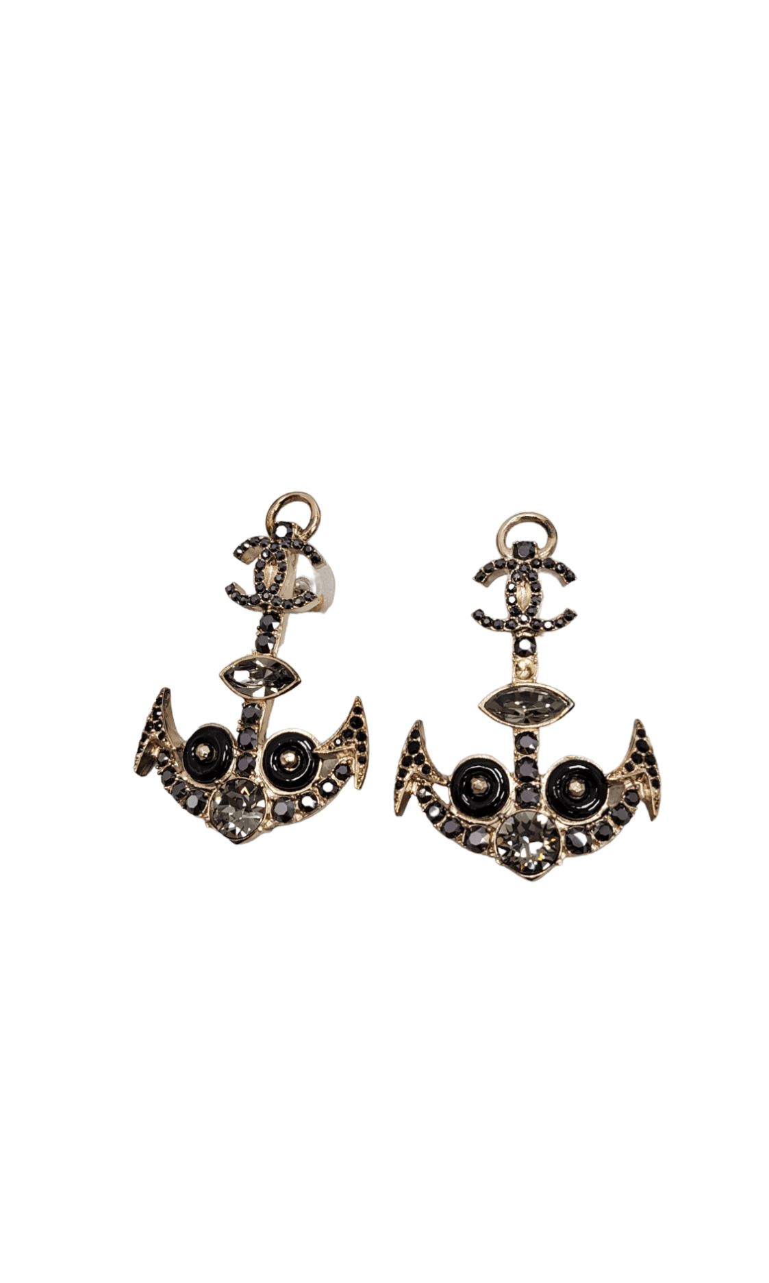Chanel Rinestone Anchor Earrings SKAI091 LuxuryPromise