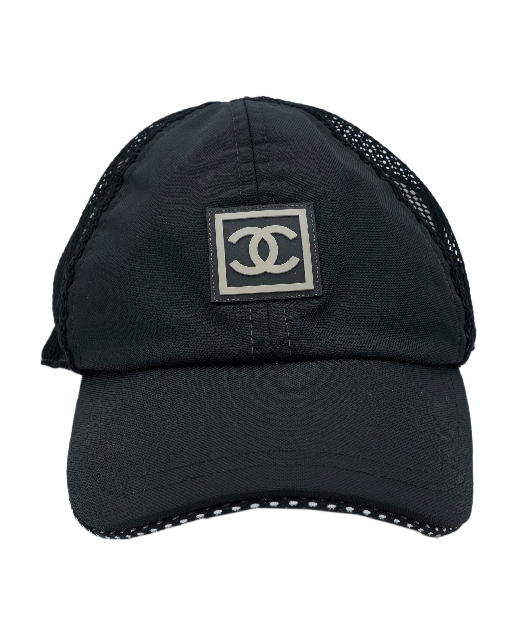 Chanel Chanel Sport Cap Black ASL6946