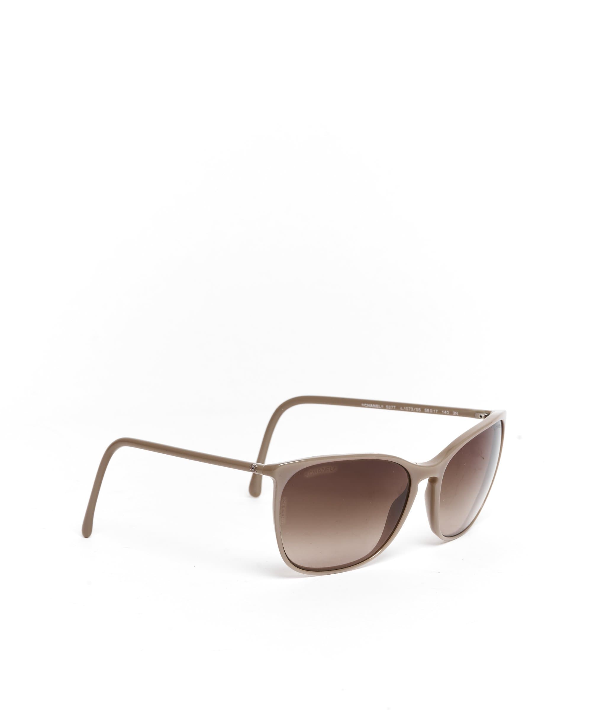 Chanel Chanel Taupe Thin Frame sunglasses