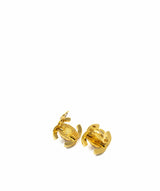 Chanel Chanel Turnlock earrings Strass Golden - ASL2063