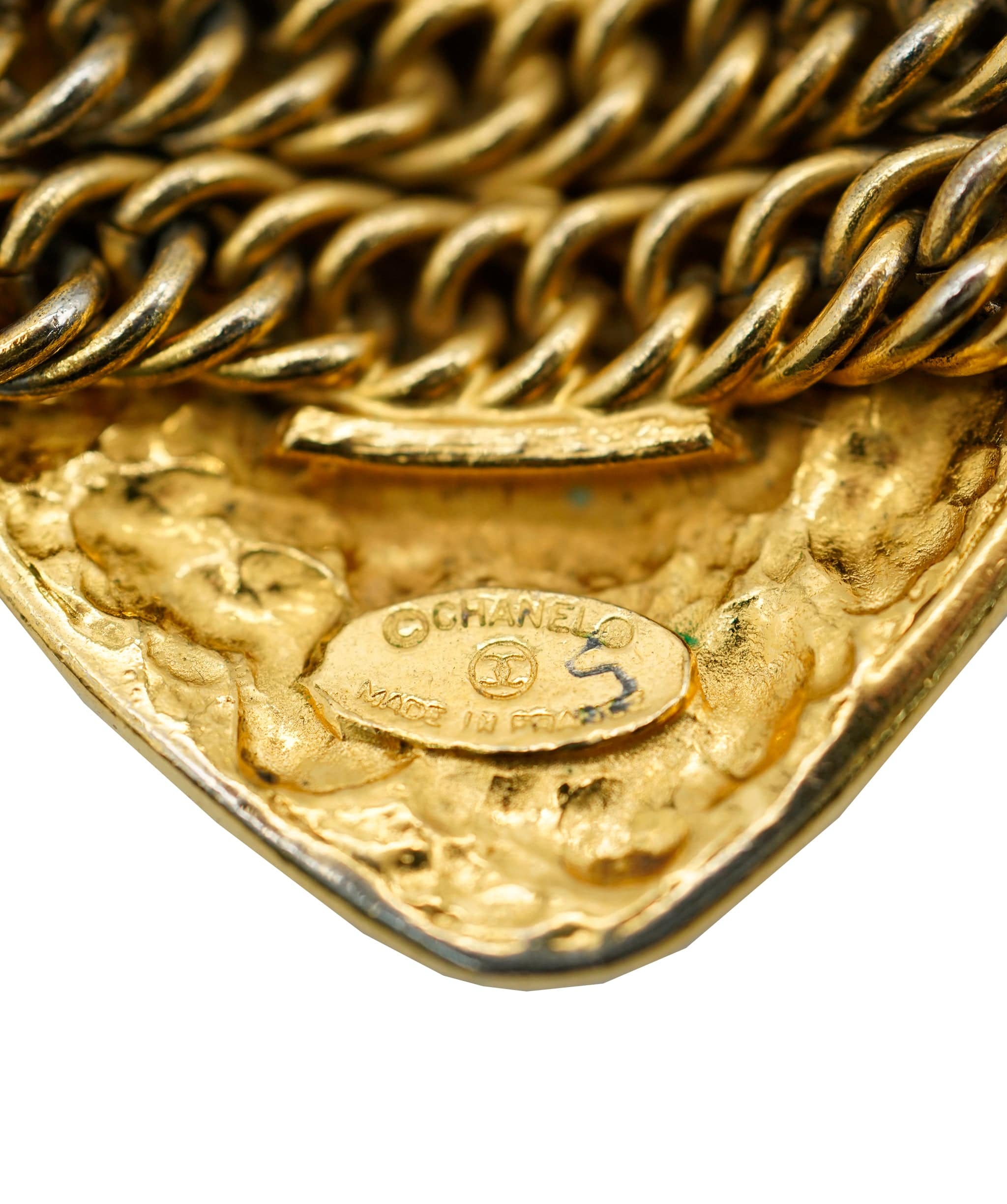 Chanel Chanel Vintage 5 Pendant Choker