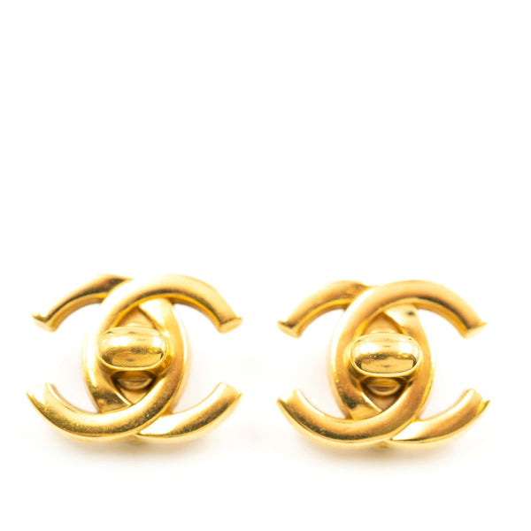 Chanel, a pair of vintage stud earrings, each designed a…