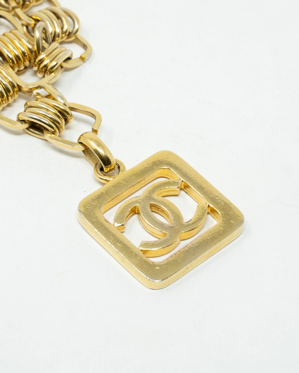 Chanel Chanel Vintage Belt with Square CC pendant collection 26 - AWC1113