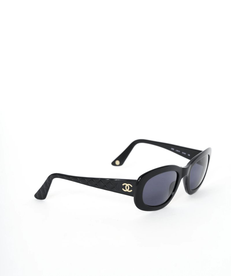 Chanel Chanel Vintage Black CC Sunglasses