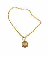 Chanel Chanel Vintage CC logo with round mini sphere pendant - AWL2597