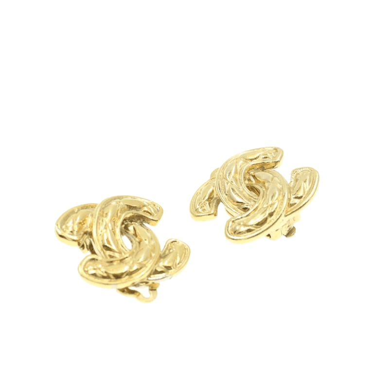 Chanel Vintage CC Quilted Small Earrings - AWL2485 – LuxuryPromise