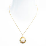 Chanel Chanel Vintage Logo Round Necklace - AWC1589