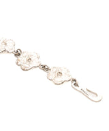 Chanel Chanel Vintage Silver Camellia Bracelet - AWL1560