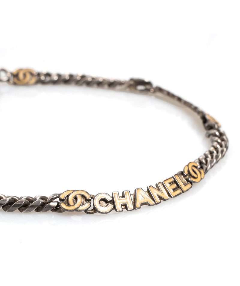Chanel Chanel Vintage Silver Choker - ASL1516