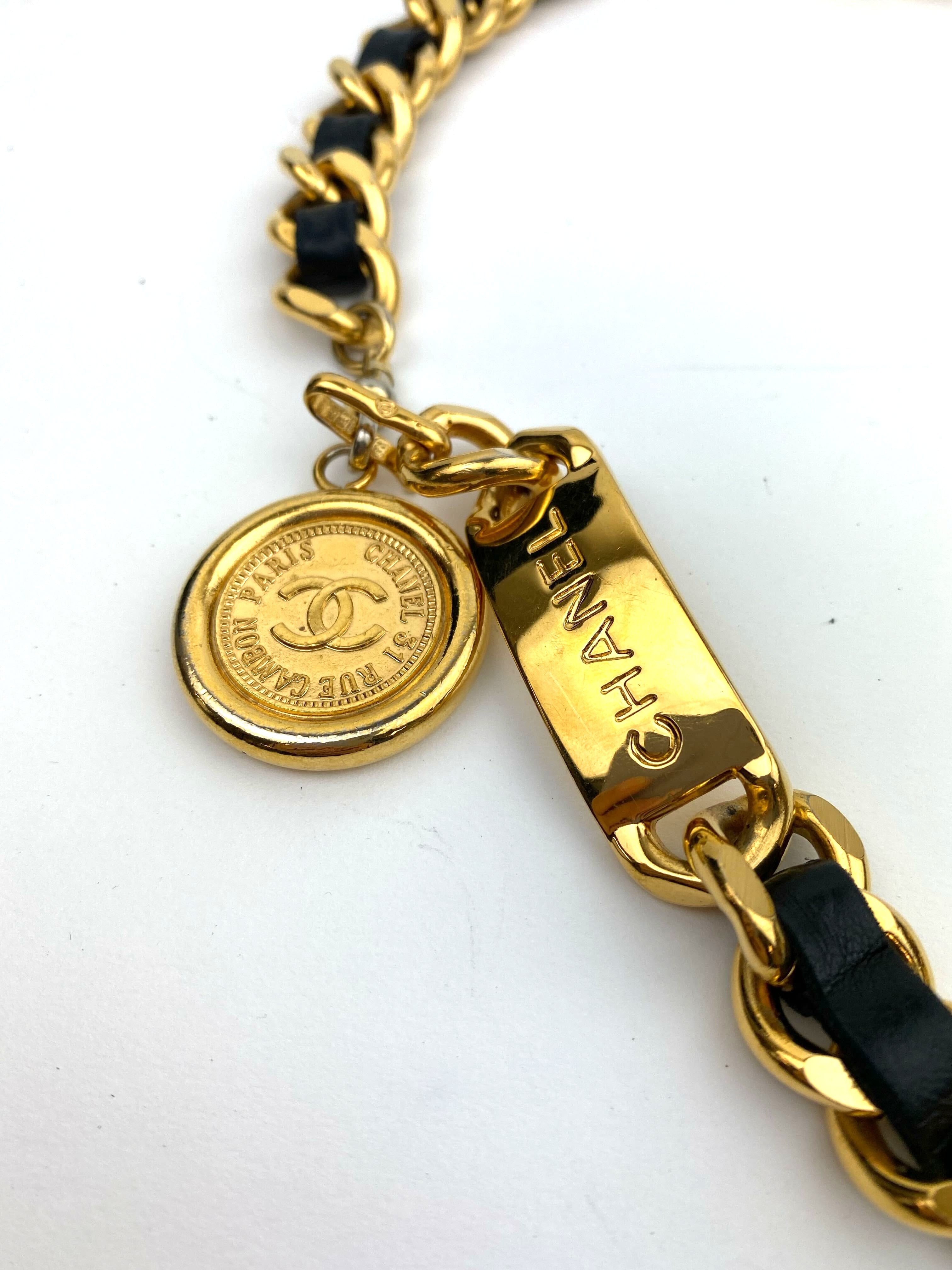 Chanel Coco Medal Chain Belt PXL1354