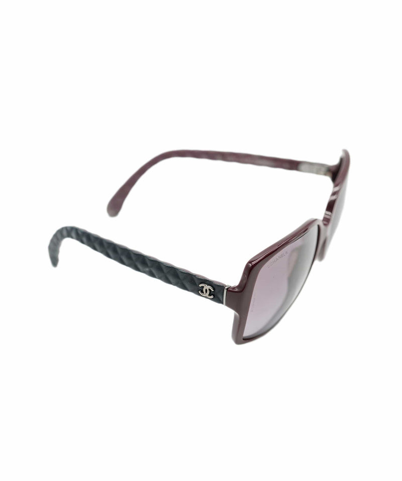 Preloved Chanel Sunglasses Burgundy Frame SKC1052 – LuxuryPromise