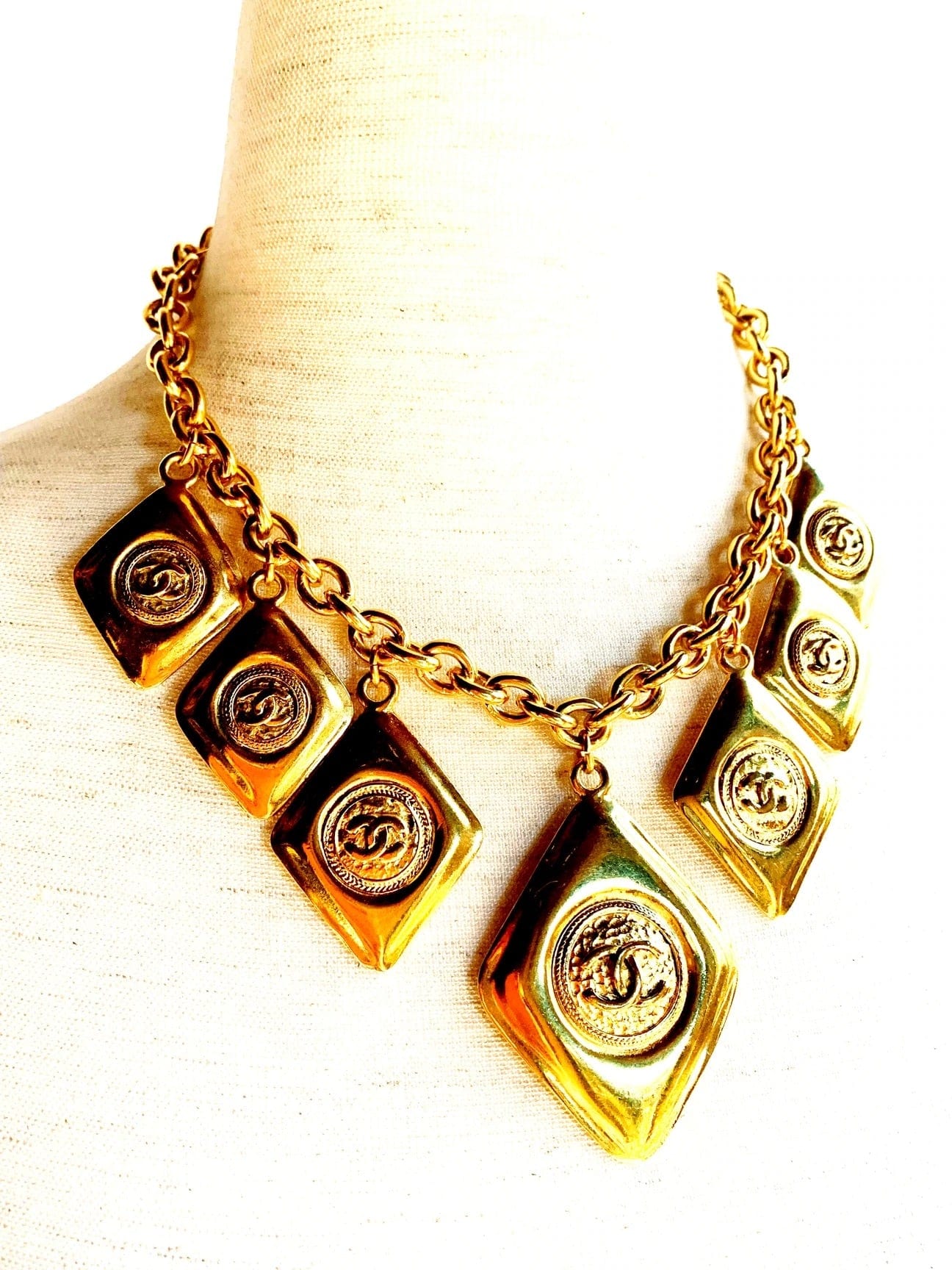 Chanel CC Charm Necklace - One Savvy Design Luxury Consignment