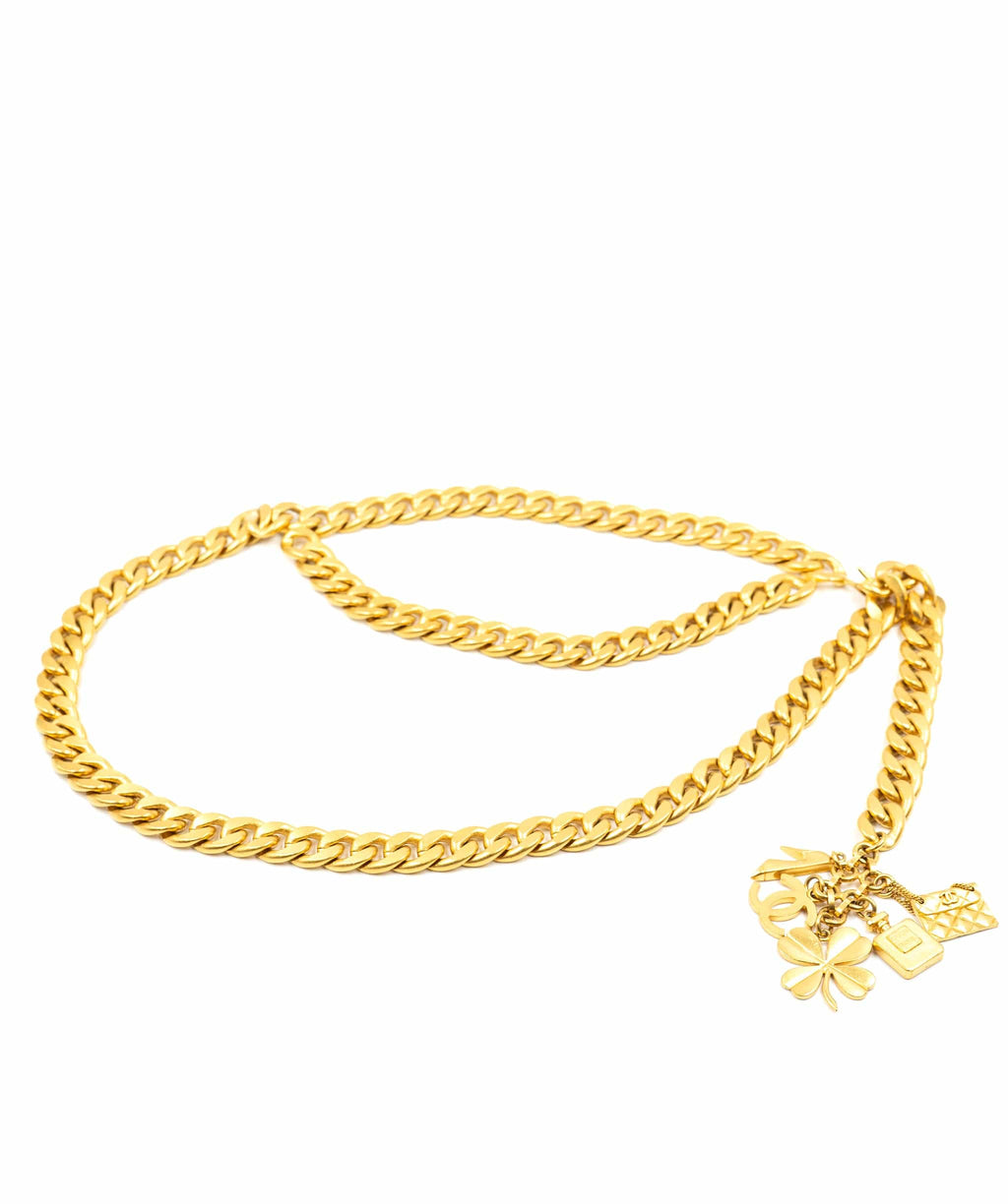 Chanel Vintage Jumbo Lucky Charms Chain Belt Necklace 1995 - ASL2513 –  LuxuryPromise