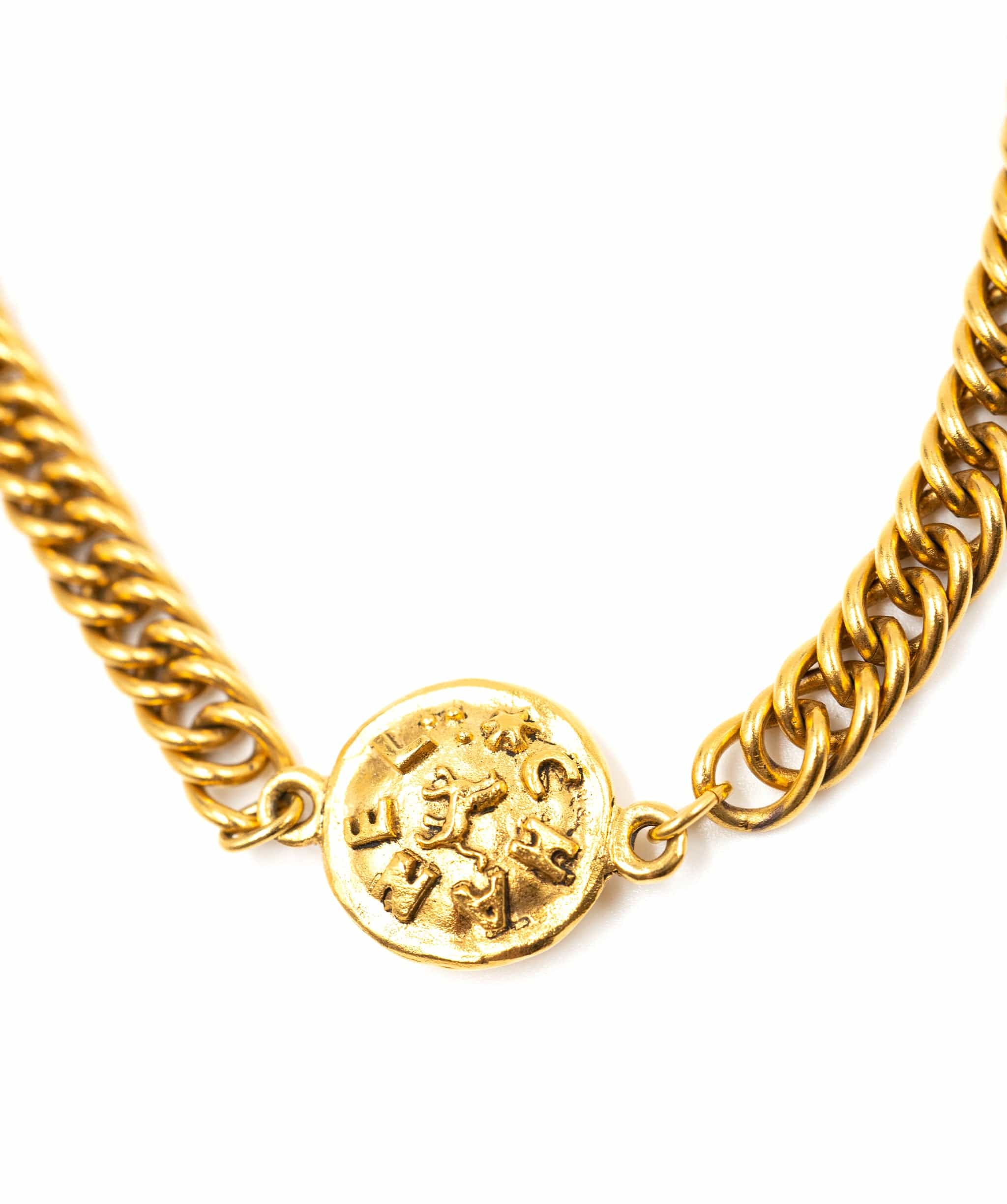 Chanel Vintage Chanel Medallion Lion XXL Necklace - ASL2510