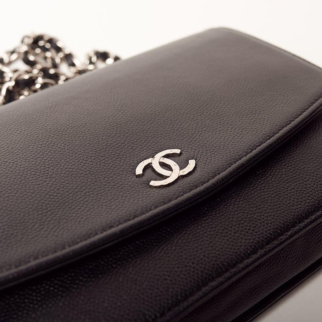 Chanel Timeless CC Logo Wallet on the Chain WOC Bag – Fashion Reloved