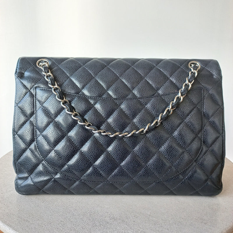 Chanel Caviar Quilted Maxi Double Flap Bag MLI22102