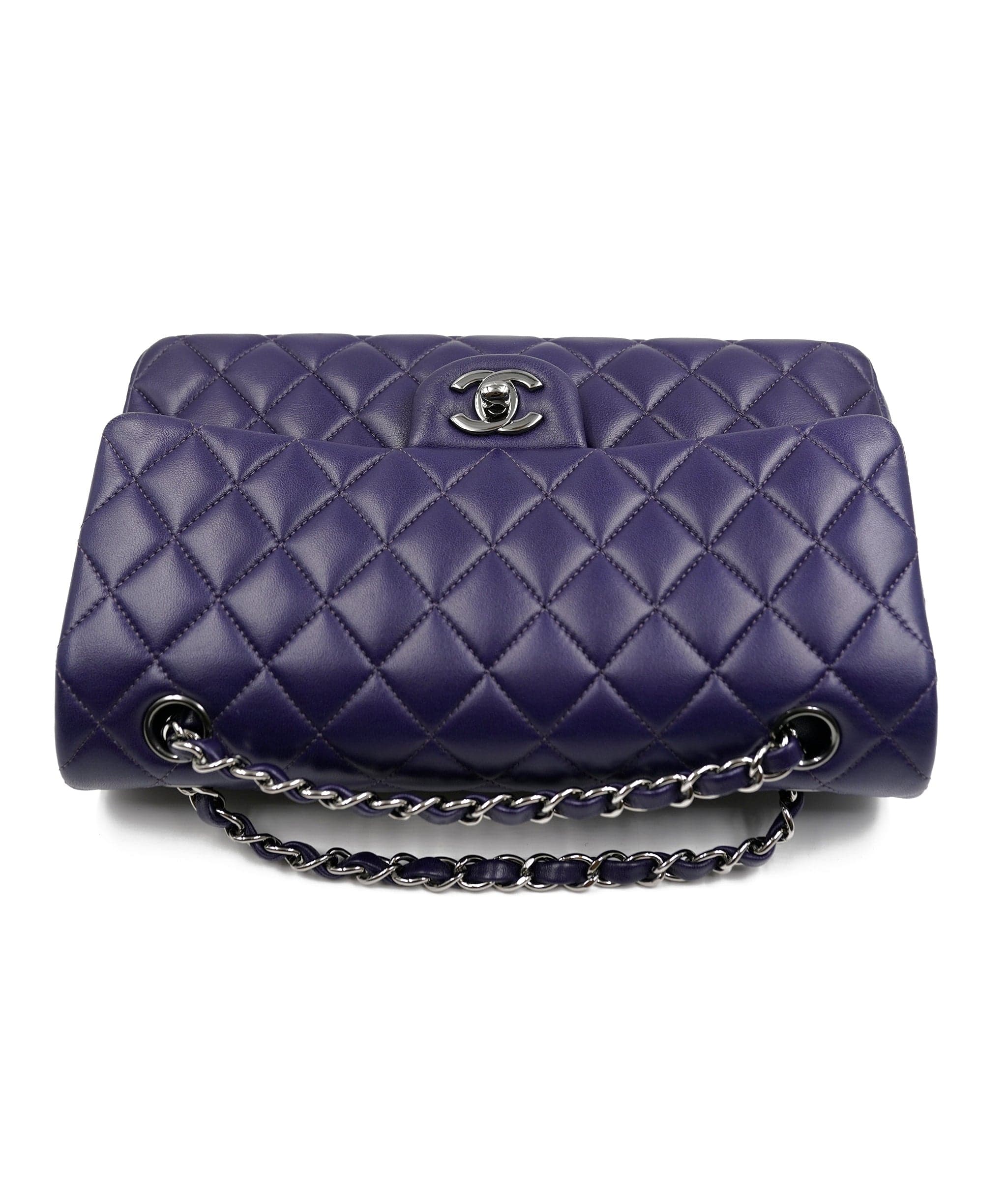 Chanel Chanel 10" Medium in Purple with SHW - AWL4072