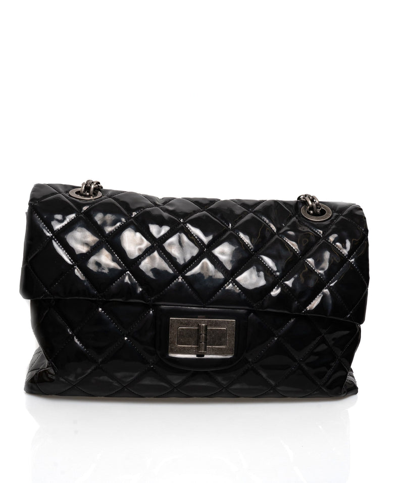 Chanel 2.55 Patent Leather Limited Edition Jumbo XL Bag - AWL1270 –  LuxuryPromise