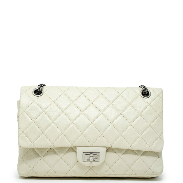 Chanel 2.55 Reissue Aged Cream Calf Skin Double Flap bag with