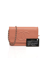 Chanel Chanel Apricot Colour Way WOC with Silver Hardware NW2870