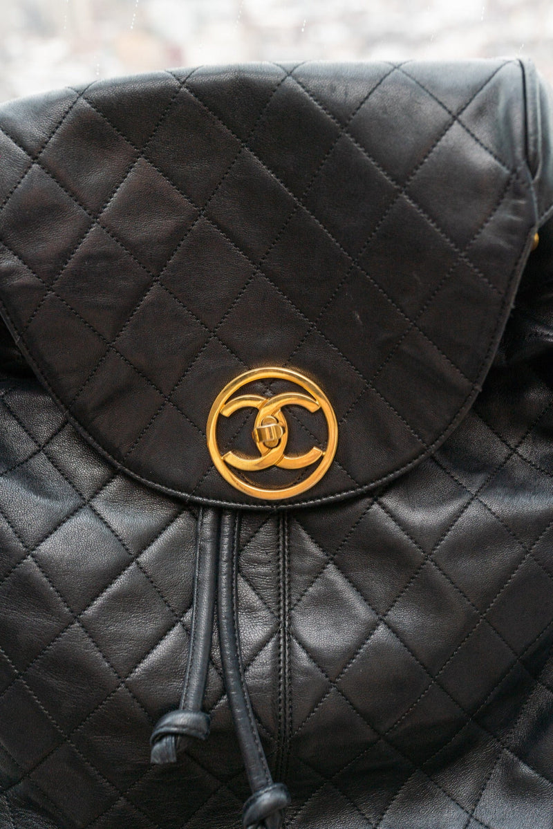 Chanel Chanel Backpack Matelasse Lambskin ASL2916