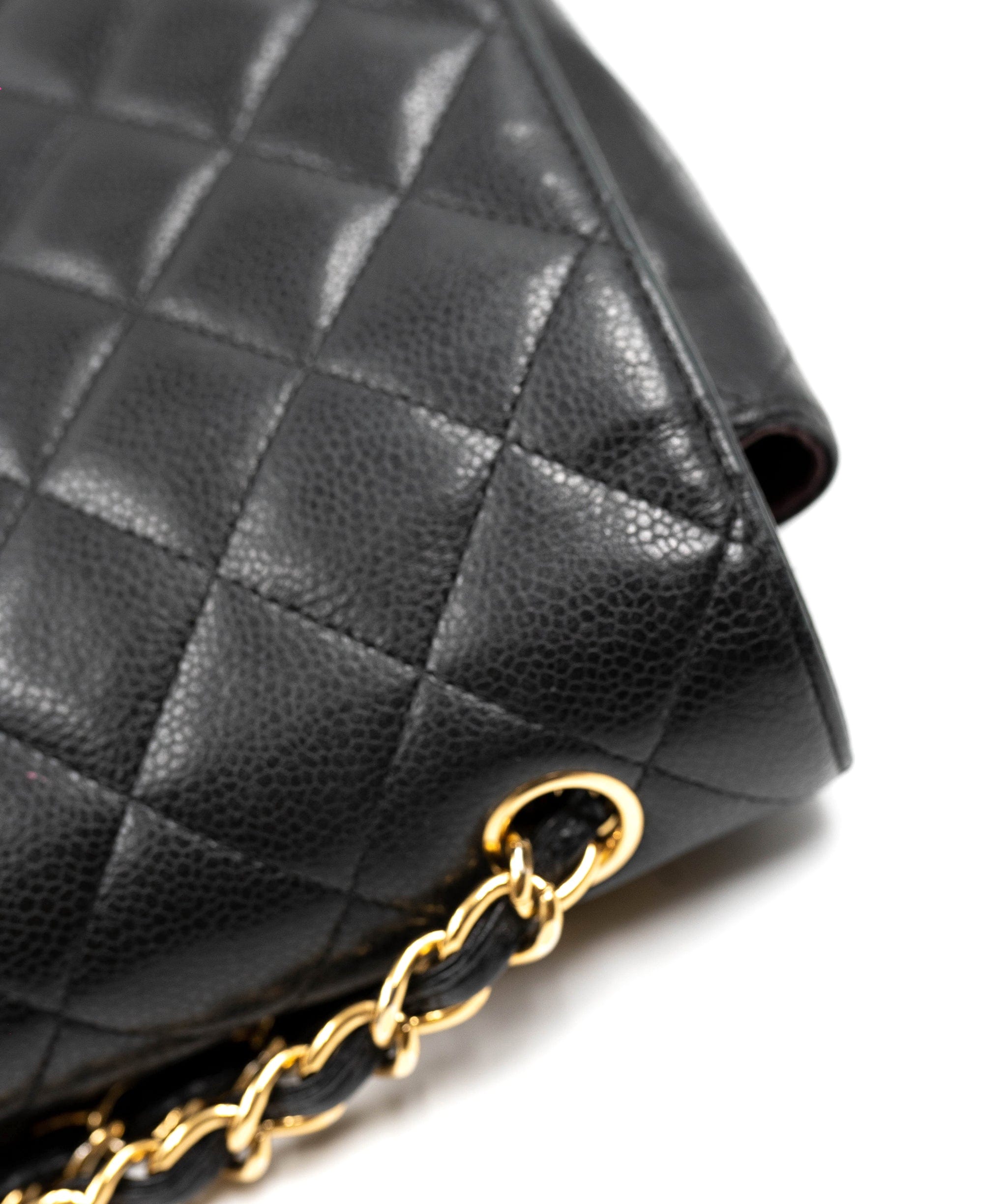 Chanel Chanel Bag 13" Maxi Caviar Skin Single Flap Bag AGC1228