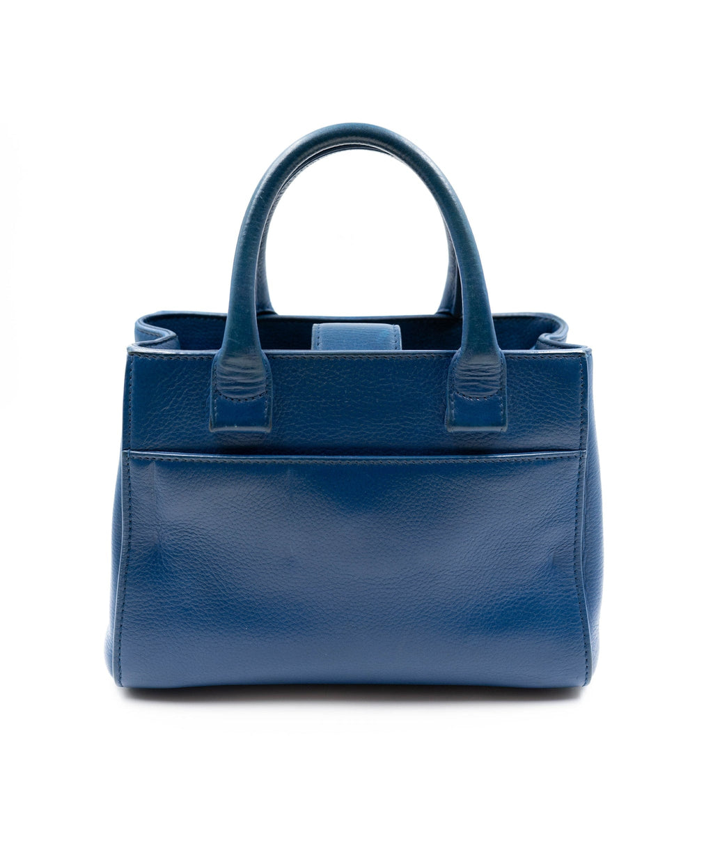 Chanel Bag Mini de jour blue with silver hardware AGC1199